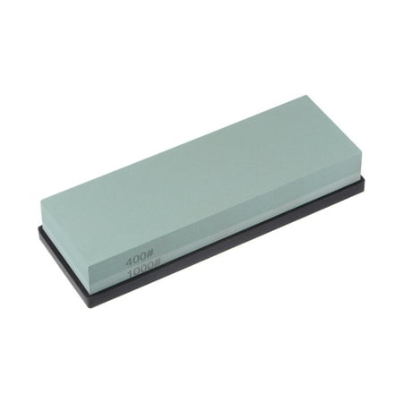 Uxcell Sharpening Stones 400/1000 Grit 2 Side Combination Whetstone 180x60x29mm