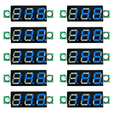 10pcs0.28inch digital voltage table three line adjustable DC0-100V voltage table
10pcs0.28inch digital voltage table three line adjustable DC0-100V voltage table