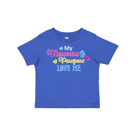 Inktastic My Mawmaw and Pawpaw Love Me with Hearts Gift Toddler Boy or Toddler Girl T-Shirt
Inktastic My Mawmaw and Pawpaw Love Me with Hearts Gift Toddler Boy or Toddler Girl T-Shirt