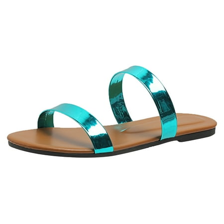 ZHAGHMIN Sandals Women Summer New 2023 Korean Thin Strap Flip Flops Outdoor Fashion Flat Casual Non-Slip Sandals Female Beach Slippers Green Size7.5
ZHAGHMIN Sandals Women Summer New 2023 Korean Thin Strap Flip Flops Outdoor Fashion Flat Casual Non-Slip Sandals Female Beach Slippers Green Size7.5