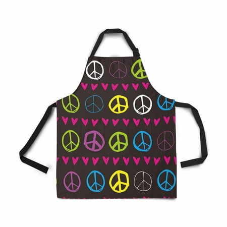 ASHLEIGH Fun Cute Peace Sign Heart Adjustable Bib Apron for Women Men Girls Chef with Pockets Novelty Kitchen Apron for Cooking Baking Gardening Pet Grooming Cleaning
ASHLEIGH Fun Cute Peace Sign Heart Adjustable Bib Apron for Women Men Girls Chef with Pockets Novelty Kitchen Apron for Cooking Baking Gardening Pet Grooming Cleaning