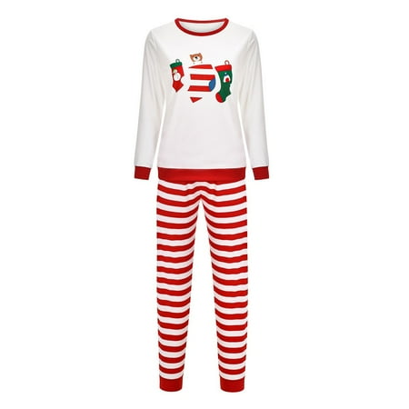 VKEKIEO Womens Pajamas Christmas Women Mommy Printed Top+Pants Xmas Family Matching Pajamas Set
VKEKIEO Womens Pajamas Christmas Women Mommy Printed Top+Pants Xmas Family Matching Pajamas Set