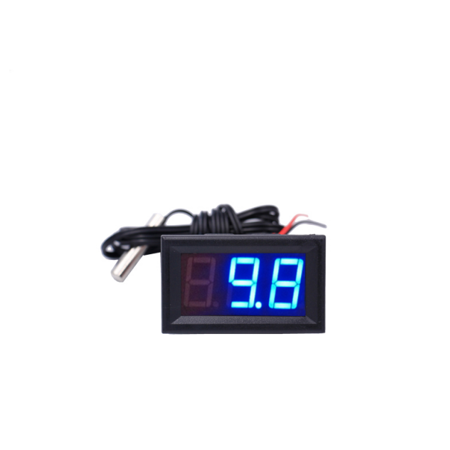 Homeex 12v LED digital thermometer measuring meter head car thermometer with probe digital temperature display Blue
Homeex 12v LED digital thermometer measuring meter head car thermometer with probe digital temperature display Blue