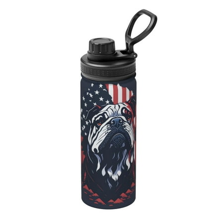 Salouo Bulldog with Forest Flag for 18oz Stainless Steel Vacuum Insulated Tumbler Coffee Travel Mug Spill Proof with Lid Thermos Cup for Keep Hot/Ice Coffee Tea and Beer
Salouo Bulldog with Forest Flag for 18oz Stainless Steel Vacuum Insulated Tumbler Coffee Travel Mug Spill Proof with Lid Thermos Cup for Keep Hot/Ice Coffee Tea and Beer