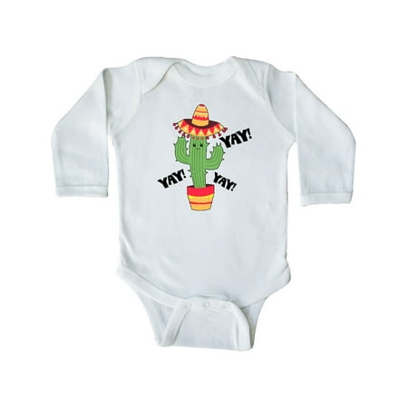 Inktastic Cactus with Sombrero Cinco De Mayo Gift Baby Boy or Baby Girl Long Sleeve Bodysuit
Inktastic Cactus with Sombrero Cinco De Mayo Gift Baby Boy or Baby Girl Long Sleeve Bodysuit