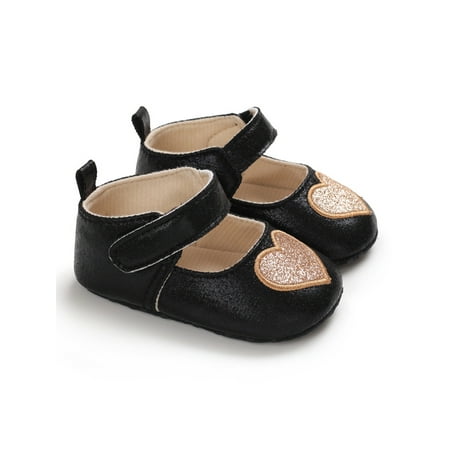 Rotosw Baby Girls Princess Shoe Dress Shoes First Walkers Mary Jane Flats Closed Toe Soft Sole Casual Shoes for Toddler Walking Breathable Baby Shoes Black 18-24 months
Rotosw Baby Girls Princess Shoe Dress Shoes First Walkers Mary Jane Flats Closed Toe Soft Sole Casual Shoes for Toddler Walking Breathable Baby Shoes Black 18-24 months