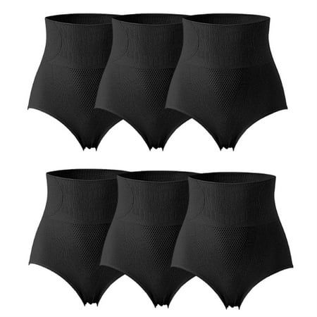 6PCS High Waist Women Underwear Sexy Cotton Panties Seamless Body Shaper Briefs for women-Black M
6PCS High Waist Women Underwear Sexy Cotton Panties Seamless Body Shaper Briefs for women-Black M