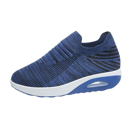 Hvyesh Women s Running Knit Comfortable Lightweight Breathable Casual Sports Shoes Fashion Sneakers Slip-On Walking Shoes Summer Breathable Mesh Wedge Sandals
Hvyesh Women s Running Knit Comfortable Lightweight Breathable Casual Sports Shoes Fashion Sneakers Slip-On Walking Shoes Summer Breathable Mesh Wedge Sandals