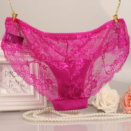 RPVATI Womens Briefs Stretch Solid Underwear Sexy Lace Hollow Out See Through Brief
RPVATI Womens Briefs Stretch Solid Underwear Sexy Lace Hollow Out See Through Brief