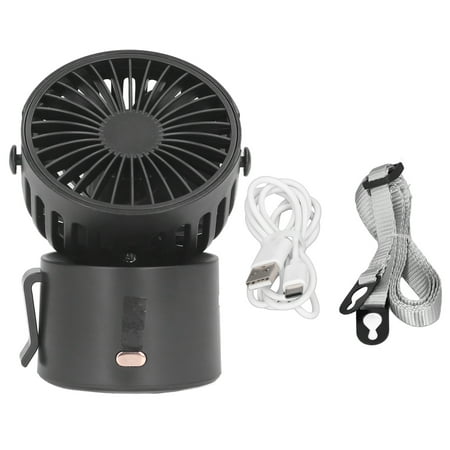 Necklace Fan USB Desk Fan 1000mAh Battery USB Charging 3.5W 3 Modes Small Portable Hands Free For Office Black
Necklace Fan USB Desk Fan 1000mAh Battery USB Charging 3.5W 3 Modes Small Portable Hands Free For Office Black