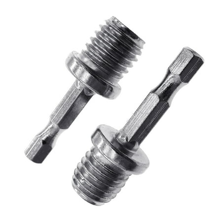 TINYSOME 2 Pieces 1/4 M14 Hexagon Connecting Rod Adapter Drill Chuck Anti-rust Stainless Steel Polishing Disc Drilling Parts
TINYSOME 2 Pieces 1/4 M14 Hexagon Connecting Rod Adapter Drill Chuck Anti-rust Stainless Steel Polishing Disc Drilling Parts