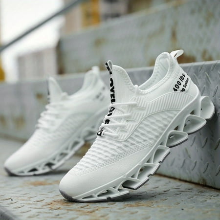 HOLEX Men s Blade Sneakers Slip-on Sneakers With Shoelaces - Odor-resistant Athletic Shoes - Lightweight And Breathable-白色||44码
HOLEX Men s Blade Sneakers Slip-on Sneakers With Shoelaces - Odor-resistant Athletic Shoes - Lightweight And Breathable-白色||44码