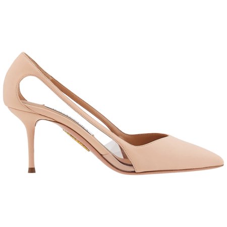 Aquazzura Ladies Paris Nights 75 Pointed-Toe Pumps Brand Size 36 ( US Size 6 )