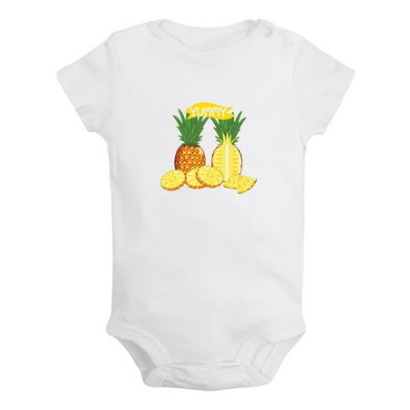 Fruit Pineapple Image Print Rompers For Babies Newborn Baby Unisex Bodysuits Infant Jumpsuits Toddler 0-24 Months Kids One-Piece Oufits (White 0-6 Months)
Fruit Pineapple Image Print Rompers For Babies Newborn Baby Unisex Bodysuits Infant Jumpsuits Toddler 0-24 Months Kids One-Piece Oufits (White 0-6 Months)