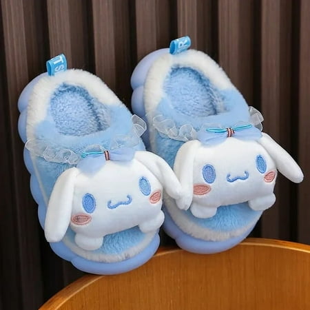Children Cotton Slippers Cinnamoroll Pochacco Kurome Parent-child Autumn and Winter Home Warm Fur Shoes Winter Baby Fur Slipper
Children Cotton Slippers Cinnamoroll Pochacco Kurome Parent-child Autumn and Winter Home Warm Fur Shoes Winter Baby Fur Slipper