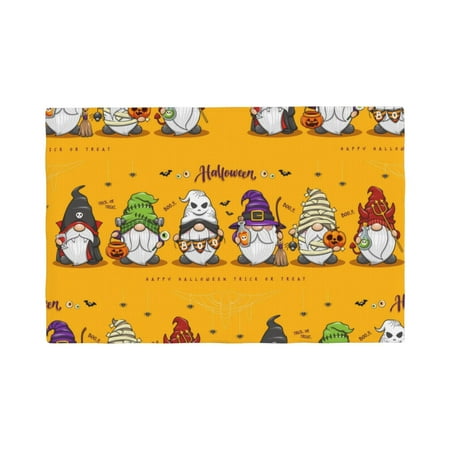 Placemats Set of 4 / 6 Cute Gnomes Halloween Placemats for Dining Table Indoor/Outdoors Heat Resistant Washable Placemats 18 x 12
Placemats Set of 4 / 6 Cute Gnomes Halloween Placemats for Dining Table Indoor/Outdoors Heat Resistant Washable Placemats 18 x 12