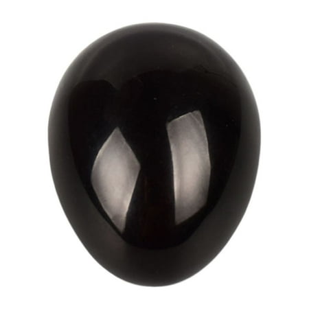 NUOLUX Black Obsidian Gemstone Egg Sphere for Healing Meditation Chakra Balancing and Home Decoration
NUOLUX Black Obsidian Gemstone Egg Sphere for Healing Meditation Chakra Balancing and Home Decoration