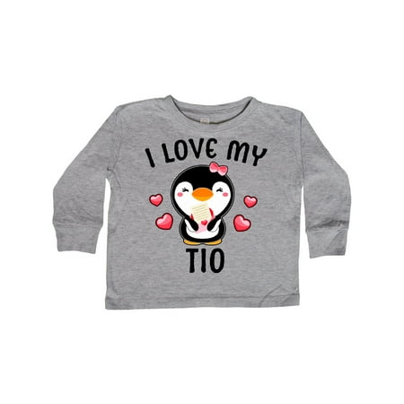 Inktastic I Love My Tio with Cute Penguin and Hearts Gift Toddler Toddler Girl Long Sleeve T-Shirt
Inktastic I Love My Tio with Cute Penguin and Hearts Gift Toddler Toddler Girl Long Sleeve T-Shirt