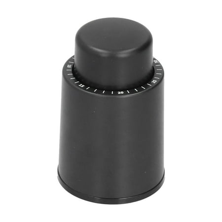 Wine Bottle Stopper with Time Scales Press Type Vacuum Wine Plug Sealer for Home Bar Party Black
Wine Bottle Stopper with Time Scales Press Type Vacuum Wine Plug Sealer for Home Bar Party Black
