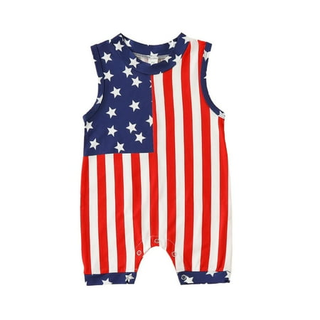 GYRATEDREAM Newborn Infant Girls 4Th of July Romper Baby Cotton Sleeveless Independence Day Print Bodysuit American Flag Jumpsuit Clothes for 0-12 Months
GYRATEDREAM Newborn Infant Girls 4Th of July Romper Baby Cotton Sleeveless Independence Day Print Bodysuit American Flag Jumpsuit Clothes for 0-12 Months