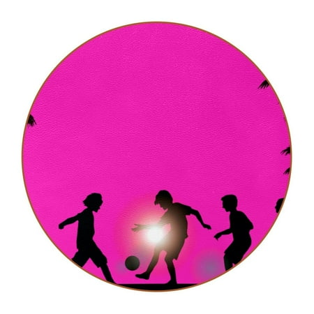 OWNTA Beach Soccer Game Pattern Premium Microfiber Leather Round Coasters (6PCS) - 11x11 cm/4.3x4.3 in - Durable & Stylish Cup Mat Set
OWNTA Beach Soccer Game Pattern Premium Microfiber Leather Round Coasters (6PCS) - 11x11 cm/4.3x4.3 in - Durable & Stylish Cup Mat Set