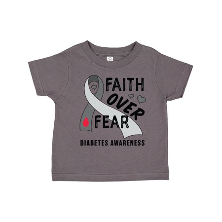 Inktastic Diabetes Awareness Faith over Fear Gift Toddler Boy or Toddler Girl T-Shirt
Inktastic Diabetes Awareness Faith over Fear Gift Toddler Boy or Toddler Girl T-Shirt
