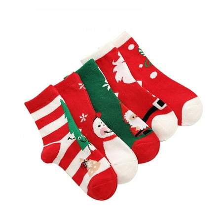 Xmarks 5 Packs Infant Toddler Kids Christmas Holiday Winter Warm Socks Ankle Crew Dress Socks For Children Girls Boys
Xmarks 5 Packs Infant Toddler Kids Christmas Holiday Winter Warm Socks Ankle Crew Dress Socks For Children Girls Boys