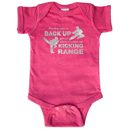 Inktastic Back Up You re Within My Kicking Range Gift Baby Boy or Baby Girl Bodysuit
Inktastic Back Up You re Within My Kicking Range Gift Baby Boy or Baby Girl Bodysuit