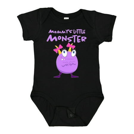 Inktastic Mommy s Little Monster Gift Baby Girl Bodysuit