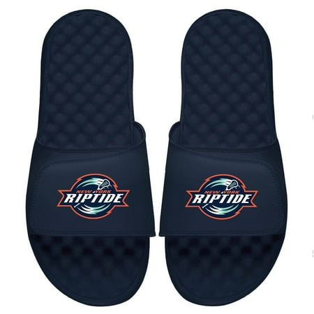 Youth ISlide Navy New York Riptide Primary Logo Slide Sandals