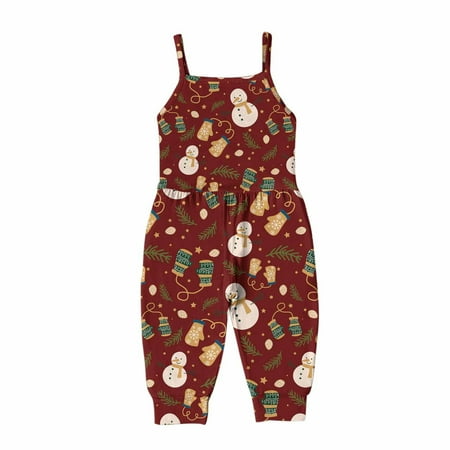 Honeeladyy Children Toddler Baby Clothes Christmas Toddler Baby Girl Jumpsuits Cartoon Printing Strap Romper Pants With Pockets Clearance under 10$
Honeeladyy Children Toddler Baby Clothes Christmas Toddler Baby Girl Jumpsuits Cartoon Printing Strap Romper Pants With Pockets Clearance under 10$