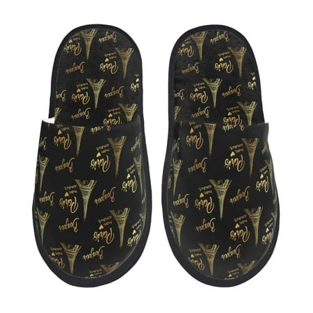 Honeii Eiffel Tower Print Furry Slippers Bedroom Slippers for Women and Men Fuzzy Plush Comfy Faux Fur Lined Slide Shoes -Large
Honeii Eiffel Tower Print Furry Slippers Bedroom Slippers for Women and Men Fuzzy Plush Comfy Faux Fur Lined Slide Shoes -Large