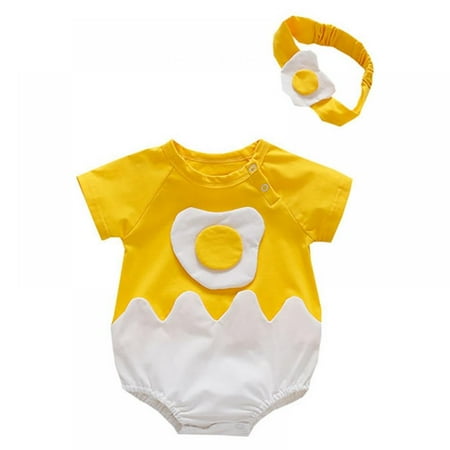 Summer Baby Infant Girls Boys Short Sleeve Rompers 3-25 Months Cartoon Print Newborn Bodysuit Outfits With Headband Birthday Gift FYCONE
Summer Baby Infant Girls Boys Short Sleeve Rompers 3-25 Months Cartoon Print Newborn Bodysuit Outfits With Headband Birthday Gift FYCONE