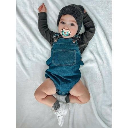Infant Baby Boy Girl Denim Romper Jumpsuit Sleeveless Strap Onesie Bodysuit with Pocket Fall Winter One Piece Outfits
Infant Baby Boy Girl Denim Romper Jumpsuit Sleeveless Strap Onesie Bodysuit with Pocket Fall Winter One Piece Outfits