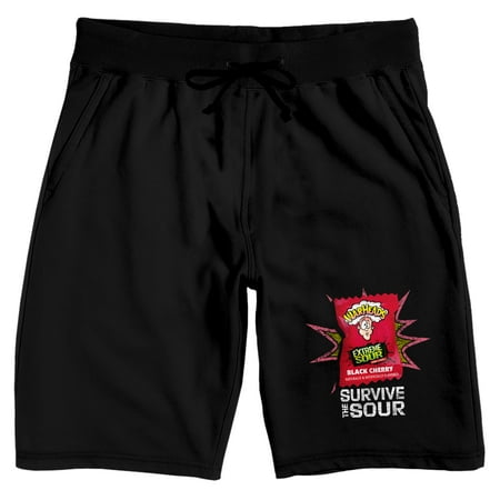 Warheads Black Cherry Extreme Sour Candy Wrap Men’s Black Sleep Pajama Shorts-Small
Warheads Black Cherry Extreme Sour Candy Wrap Men’s Black Sleep Pajama Shorts-Small