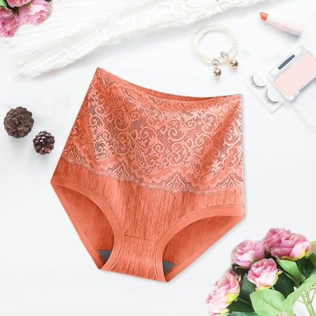 Quealent Women Panties Lace Womens Mid High Waist Lace Panties Transparent Seamless Large Size Lift Briefs Orange XL
Quealent Women Panties Lace Womens Mid High Waist Lace Panties Transparent Seamless Large Size Lift Briefs Orange XL