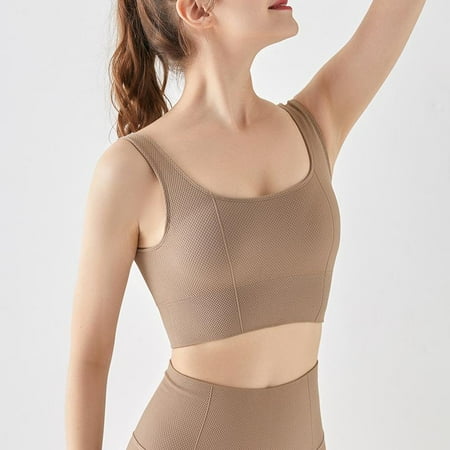 Yoga Sports Vest Bra Without Steel Ring Tight Clothes Slim Moisture Wicking With Cup Riding Running Exercise
Yoga Sports Vest Bra Without Steel Ring Tight Clothes Slim Moisture Wicking With Cup Riding Running Exercise