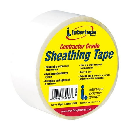 Intertape Polymer 85518 2X54Yd White Sheathing Tape / 1 RL
