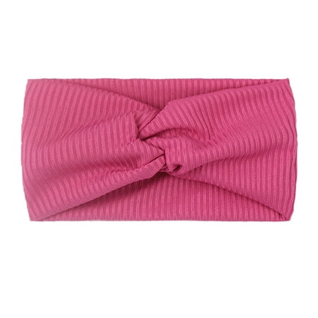 Kids Girls Baby Stripe Headband Stretch Hairband Accessories Headwear