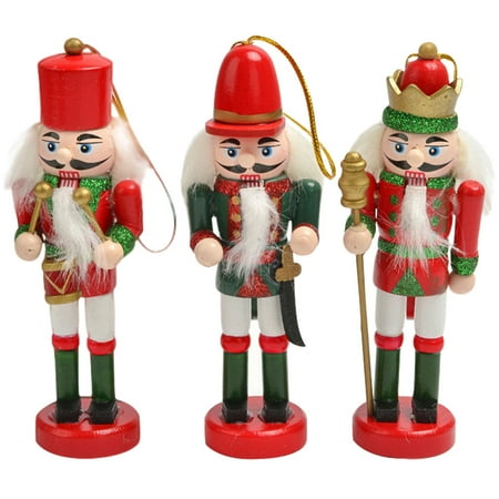 3pcs Christmas Hanging Nutcracker Wooden Nutcracker Ornament Xmas Tabletop Nutcracker
3pcs Christmas Hanging Nutcracker Wooden Nutcracker Ornament Xmas Tabletop Nutcracker