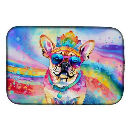 0.2 x 21 x 14 in. Pug Hippie Dawg Dish Drying Mat