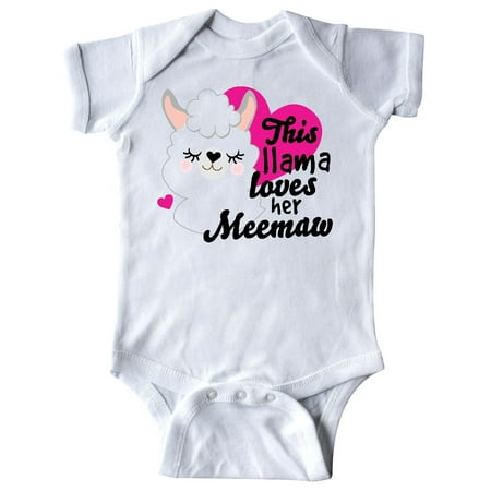 Inktastic Valentines Day This Llama Loves Her Meemaw Gift Baby Girl Bodysuit
Inktastic Valentines Day This Llama Loves Her Meemaw Gift Baby Girl Bodysuit