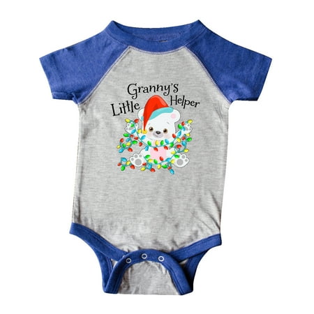 Inktastic Granny s Little Helper Cute Polar Bear with Christmas Lights Gift Baby Boy or Baby Girl Bodysuit
Inktastic Granny s Little Helper Cute Polar Bear with Christmas Lights Gift Baby Boy or Baby Girl Bodysuit