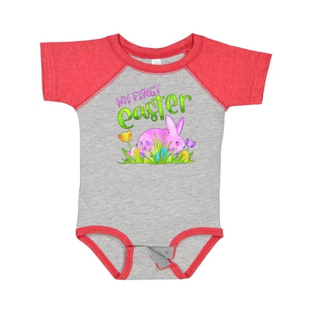 Inktastic My 1st Easter Pink Bunny and Eggs in Grass Gift Baby Boy or Baby Girl Bodysuit
Inktastic My 1st Easter Pink Bunny and Eggs in Grass Gift Baby Boy or Baby Girl Bodysuit