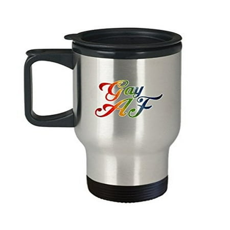 Gay Pride Travel Coffee Mug - 14 oz Stainless Steel - Bisexual Gifts for All
Gay Pride Travel Coffee Mug - 14 oz Stainless Steel - Bisexual Gifts for All