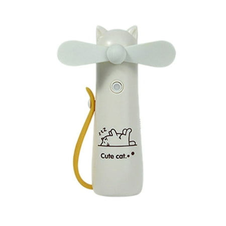 Portable USB Mini Handheld Spray Fan Portable Water Spray Fan Small Humidification Air Conditioning Fan-White
Portable USB Mini Handheld Spray Fan Portable Water Spray Fan Small Humidification Air Conditioning Fan-White