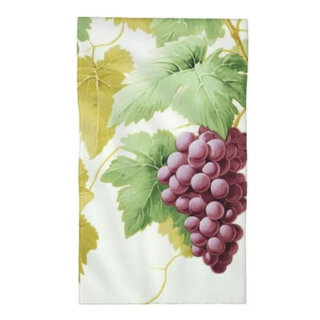 FUMJ Grapes Leaves Vine Funny Kitchen Towel 1pc for Bathroom Hotel Gym and Spa 27.5x16in
FUMJ Grapes Leaves Vine Funny Kitchen Towel 1pc for Bathroom Hotel Gym and Spa 27.5x16in