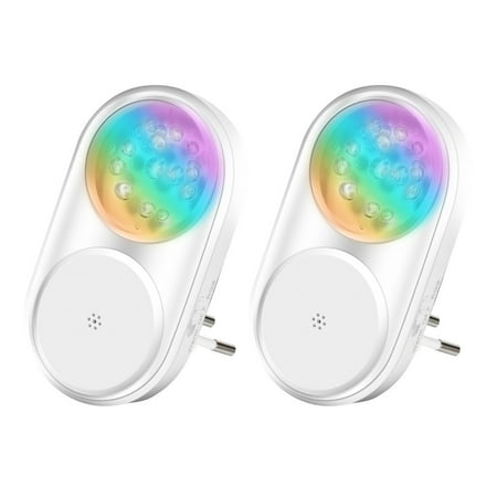 SEAFEI Night Lamp 2Pcs Decoration High Brightness Creative RGB 7-color Ambient Light Plug Light
SEAFEI Night Lamp 2Pcs Decoration High Brightness Creative RGB 7-color Ambient Light Plug Light