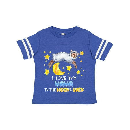 Inktastic I Love My Yaya to the Moon and Back Cute Sheep Gift Toddler Boy or Toddler Girl T-Shirt
Inktastic I Love My Yaya to the Moon and Back Cute Sheep Gift Toddler Boy or Toddler Girl T-Shirt