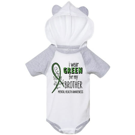 Inktastic I Wear Green for my Brother- Mental Health awareness Gift Baby Boy or Baby Girl Bodysuit
Inktastic I Wear Green for my Brother- Mental Health awareness Gift Baby Boy or Baby Girl Bodysuit